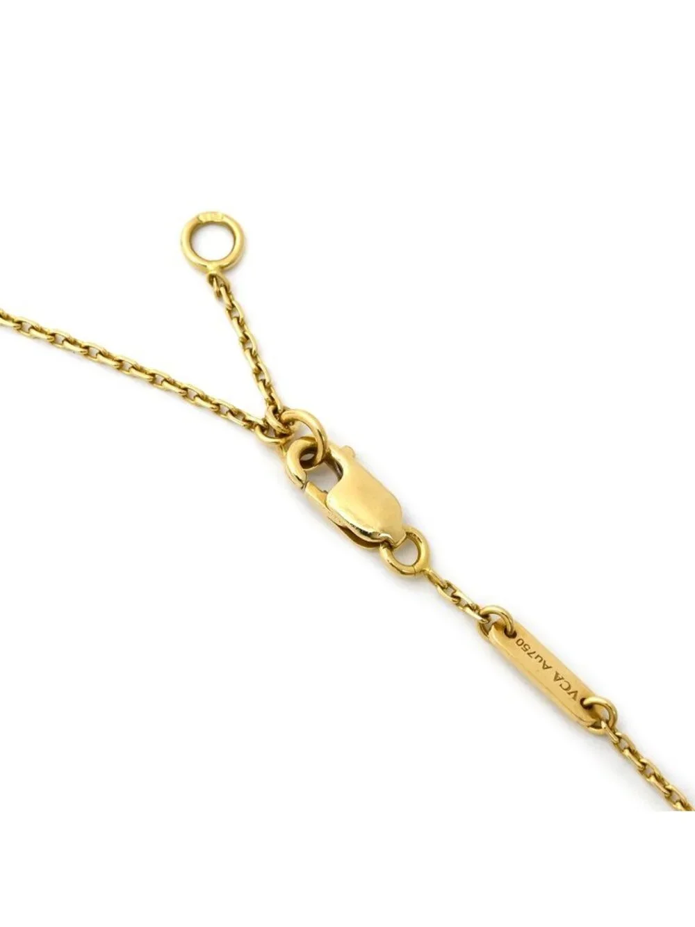 Van Cleef & Arpels Bracelet Sweet Alhambra Pearl White Gold 18k